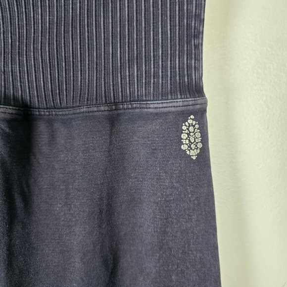 Free People Movement Leggings High Rise Blue Activewear Gym Workout Womens - Picture 4 of 4